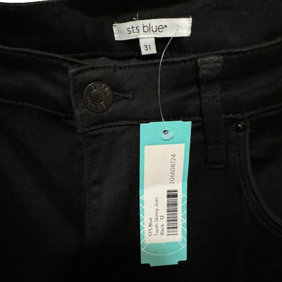 STS Blue - Tayah skinny Jeans - Black, Size 12/31 - NWT - Picture 3 of 5